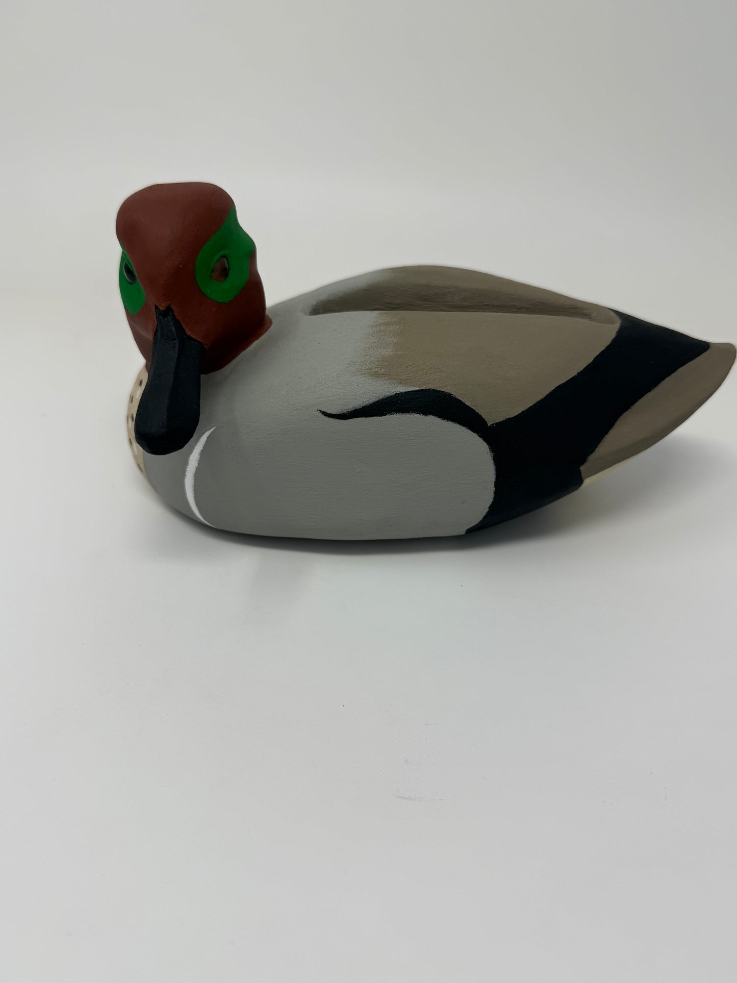 Green-wing Teal Business Card Holder