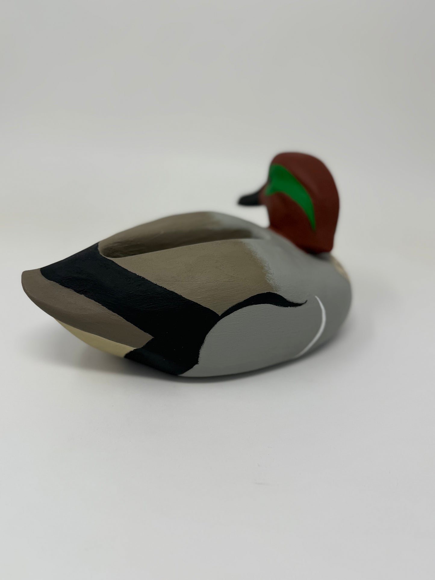 Green-wing Teal Business Card Holder